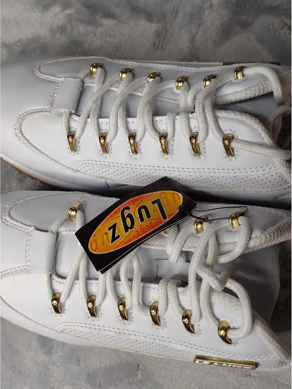 NWT Lugz Men's White/Express Sneakers Size 8.5