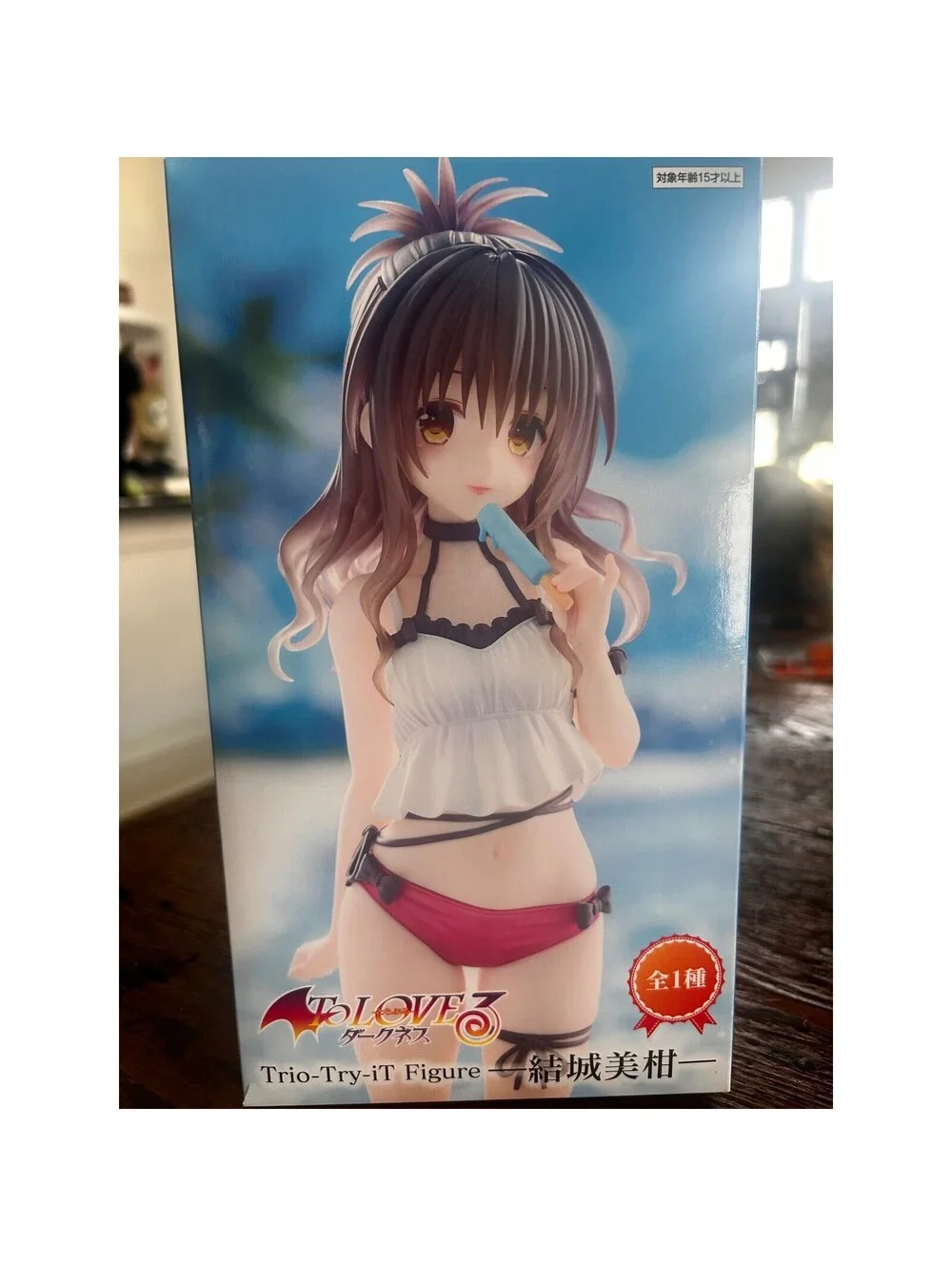 FuRyu Momo Belia Deviluke Figure To Love-Ru Darkness NIB Swimsuit Noodle Stopper