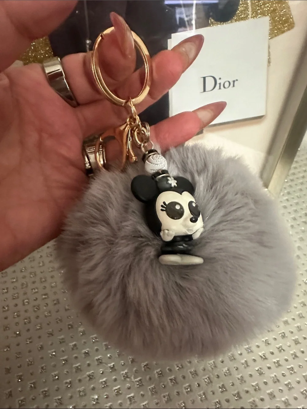 Hand Crafted plush gray