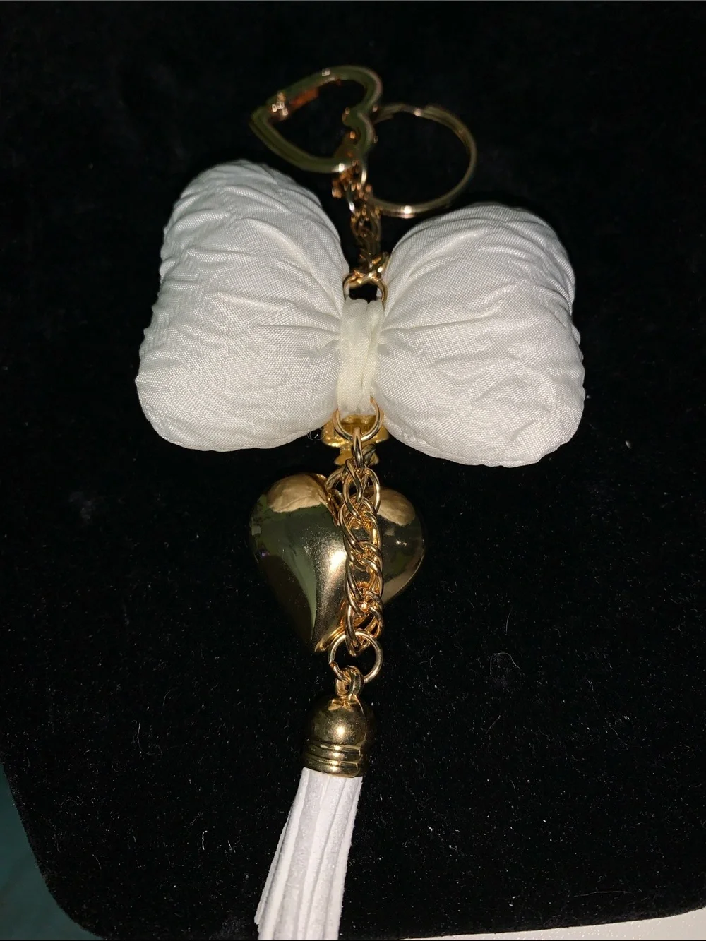purse charm handmade angel
