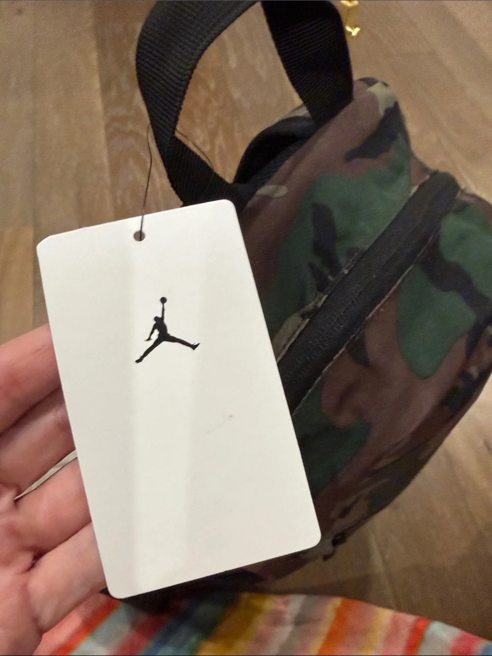 Alexander Jordan camouflage backpack