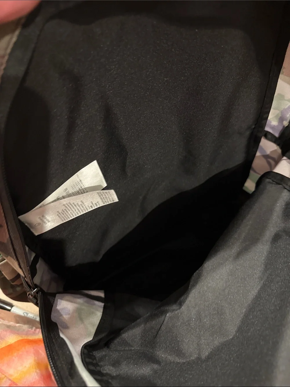 Alexander Jordan camouflage backpack
