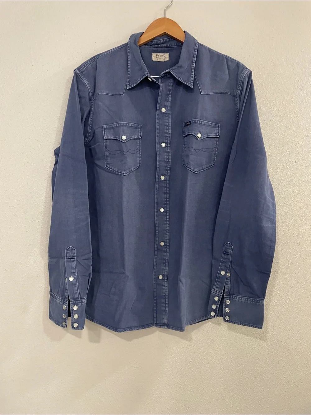 Polo by Ralph Lauren Indigo Western Snap Shirt