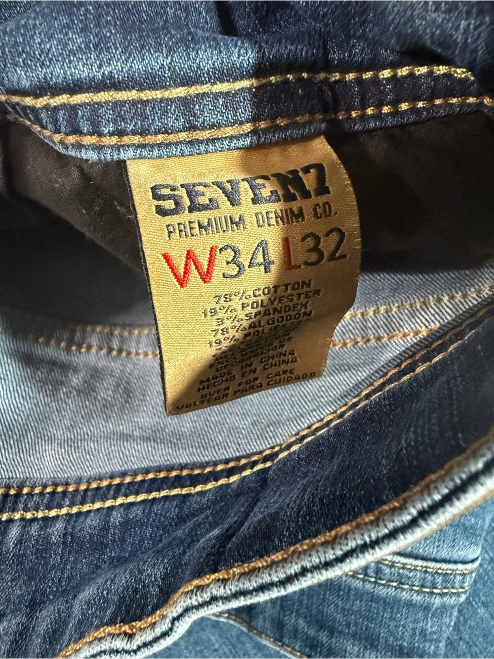 Seven7 classic blue