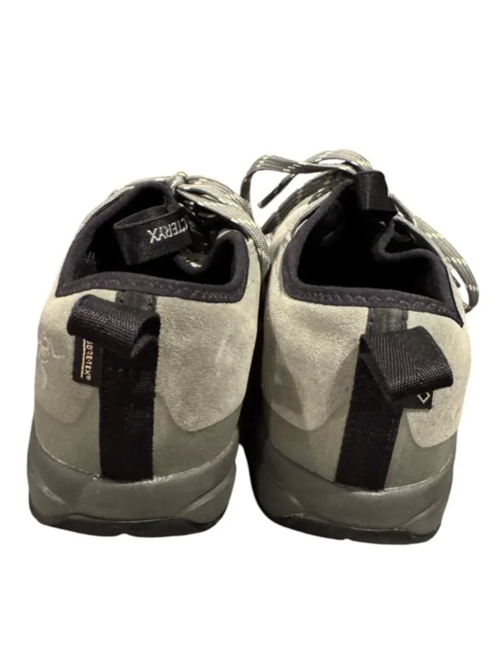 Arc'teryx Suede Approach Hiking Shoes Gray Olive Men’s 8 EU 40 EUC