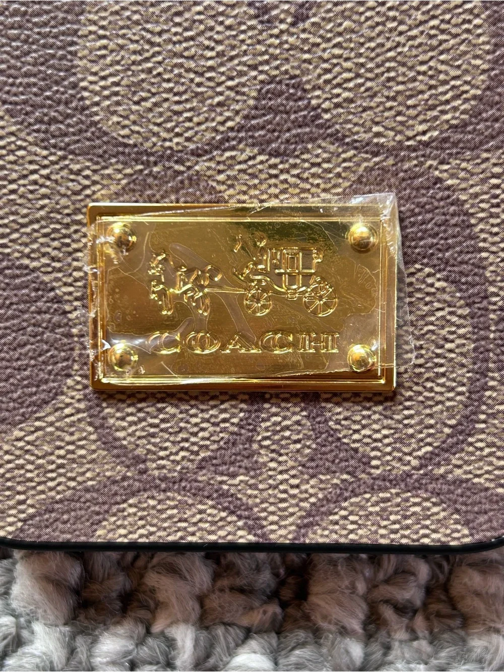 Coach monogram patterned