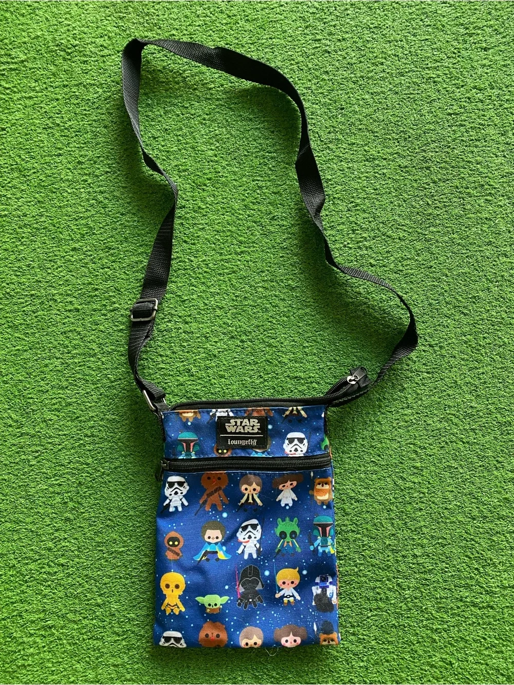 Loungefly Star Wars Blue Character Crossbody Bag