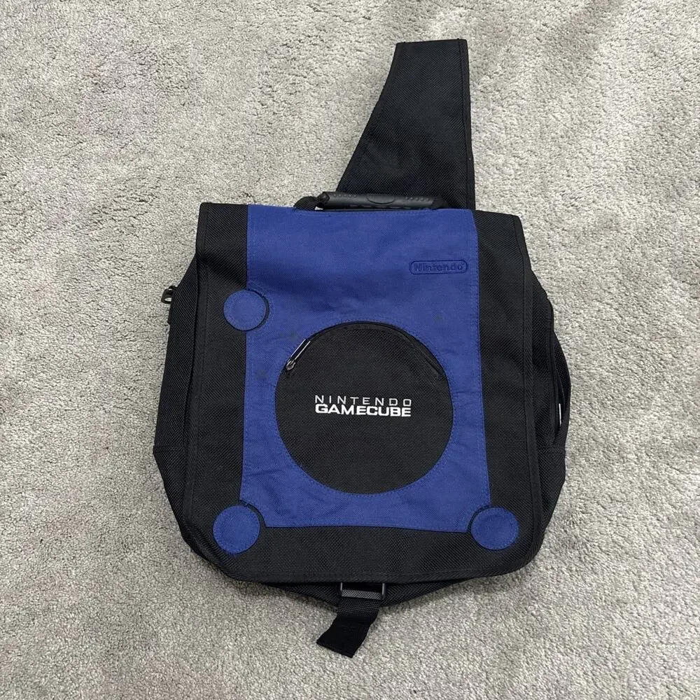 Rare Nintendo Official GameCube Gameboy Advance Promo Sling Bag