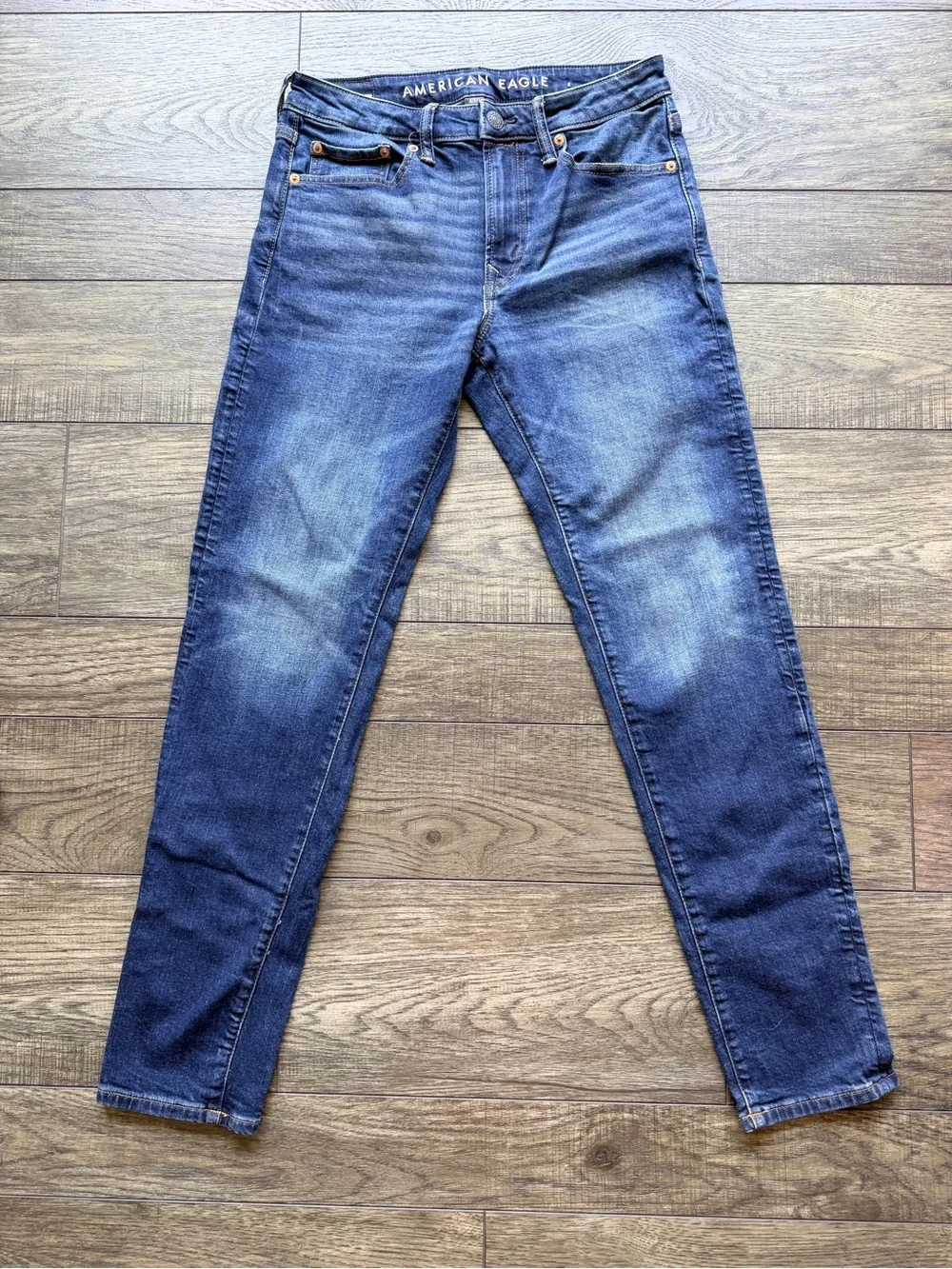 American Eagle Airflex+ Men's Dark Blue Straight Jeans size 30x32 New w/o tags