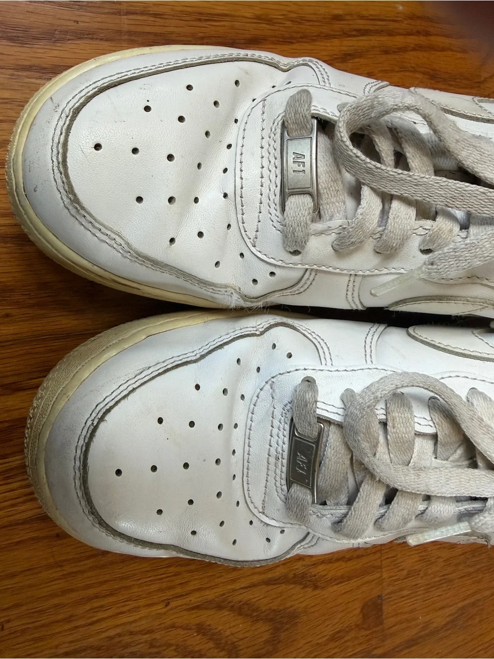Nike Men’s Sneakers — White with Light Gray Accents