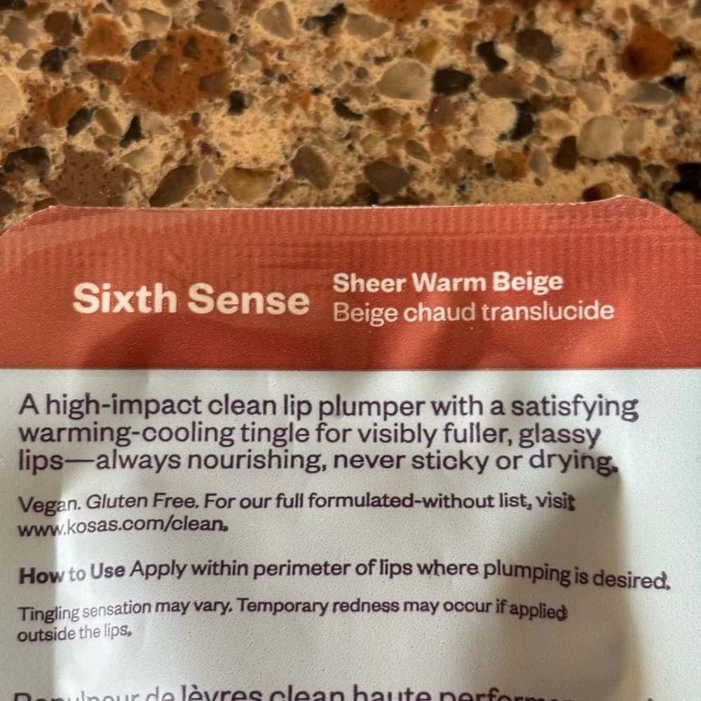 Kosas sheer plumping