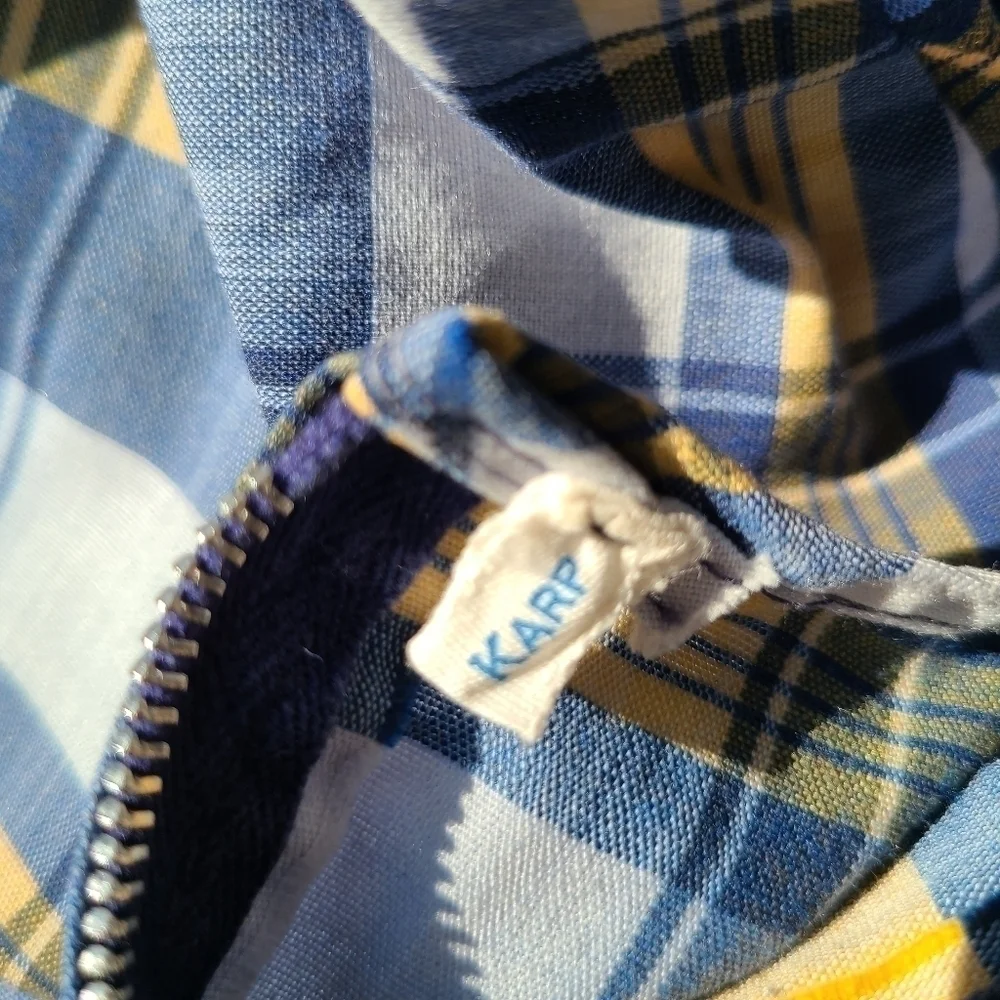 Karp dress plaid