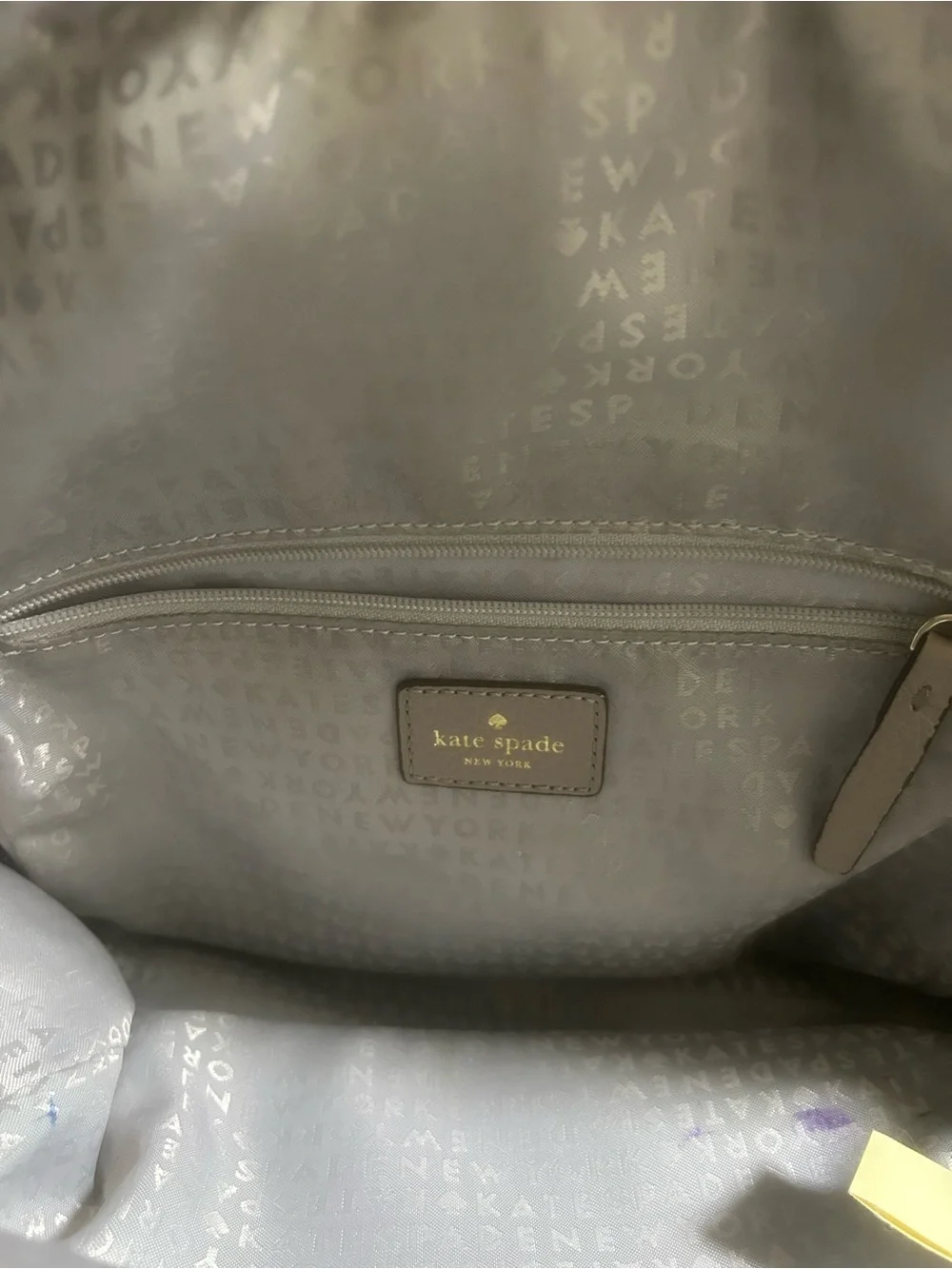 kate spade gray spade