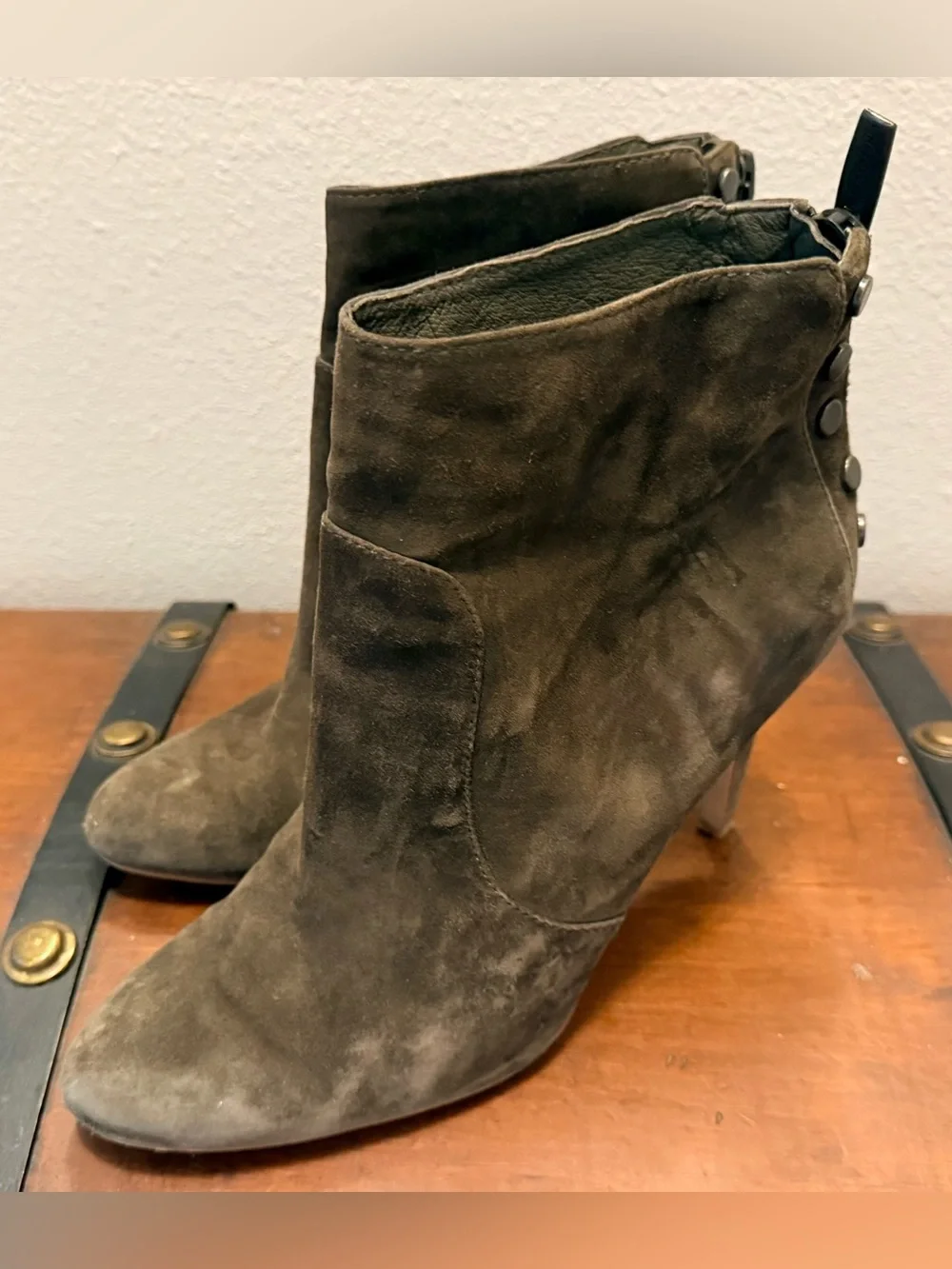 Vince Camuto suede ankle