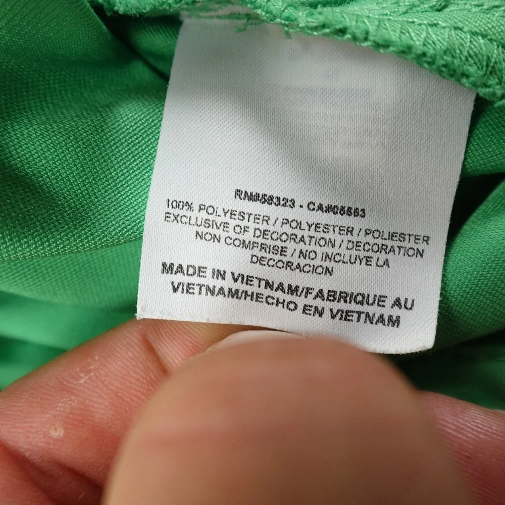 VTG Nike Golf Jacket Womens M Green Pullover 1/4 Zip Mock Windbreaker Y2K Active
