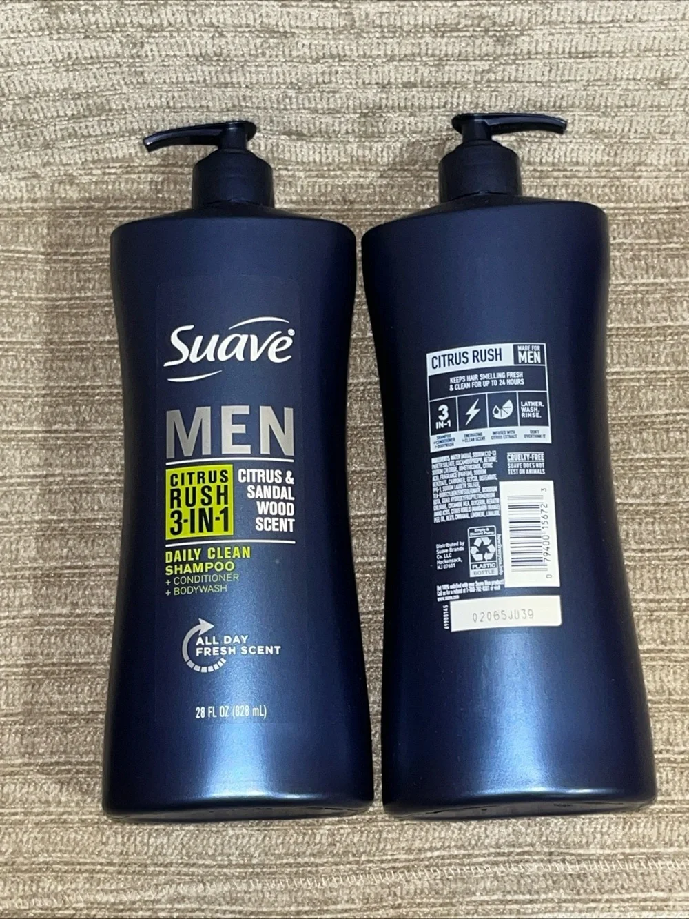 Suave men citrus