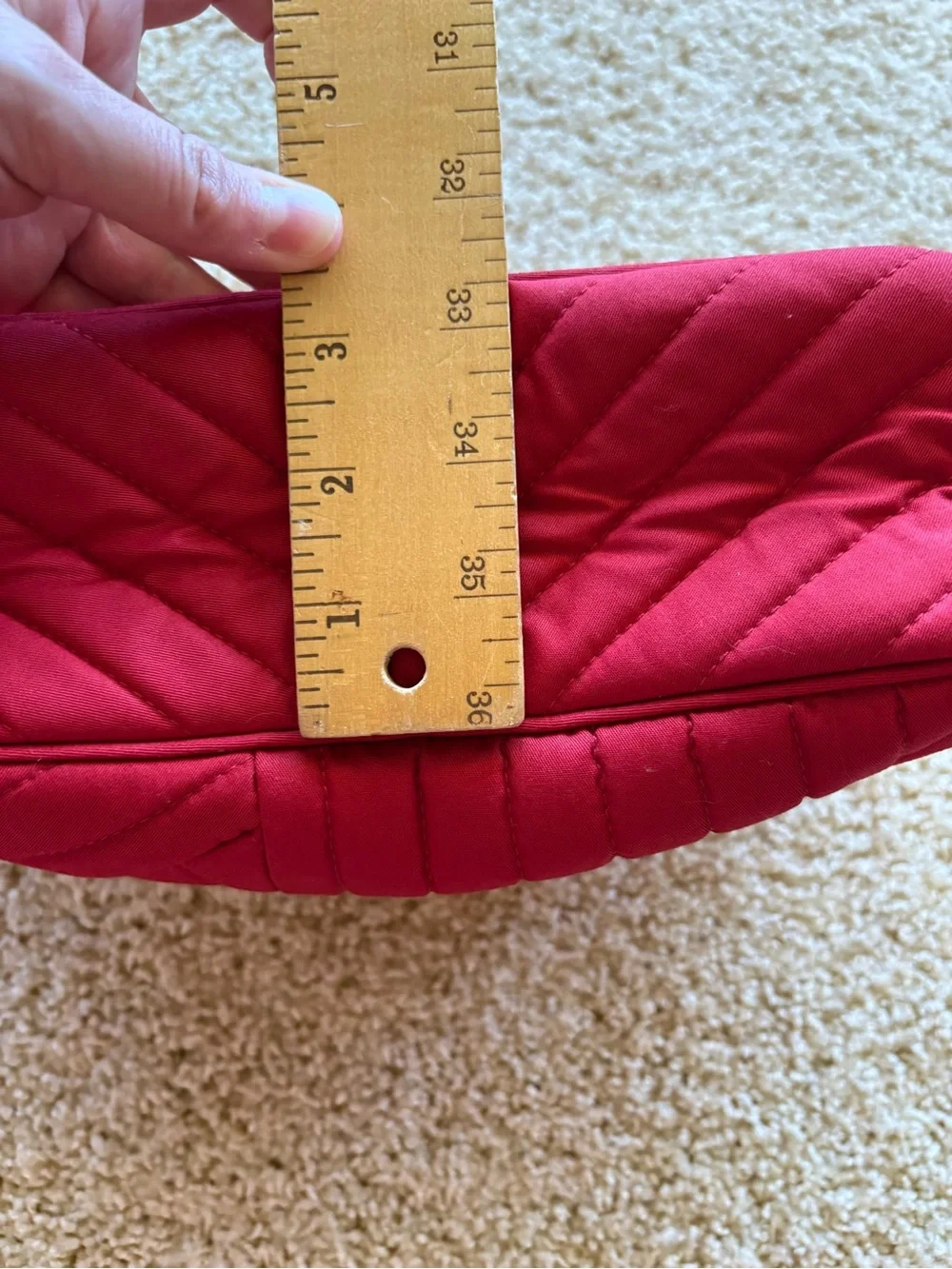 Vera Bradley compact quilted