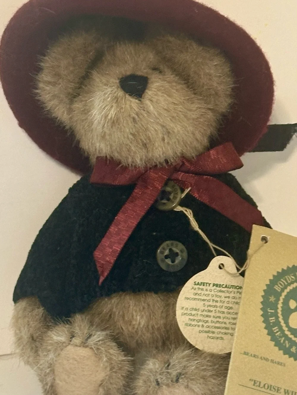 BOYDS BEARS PLUSH 