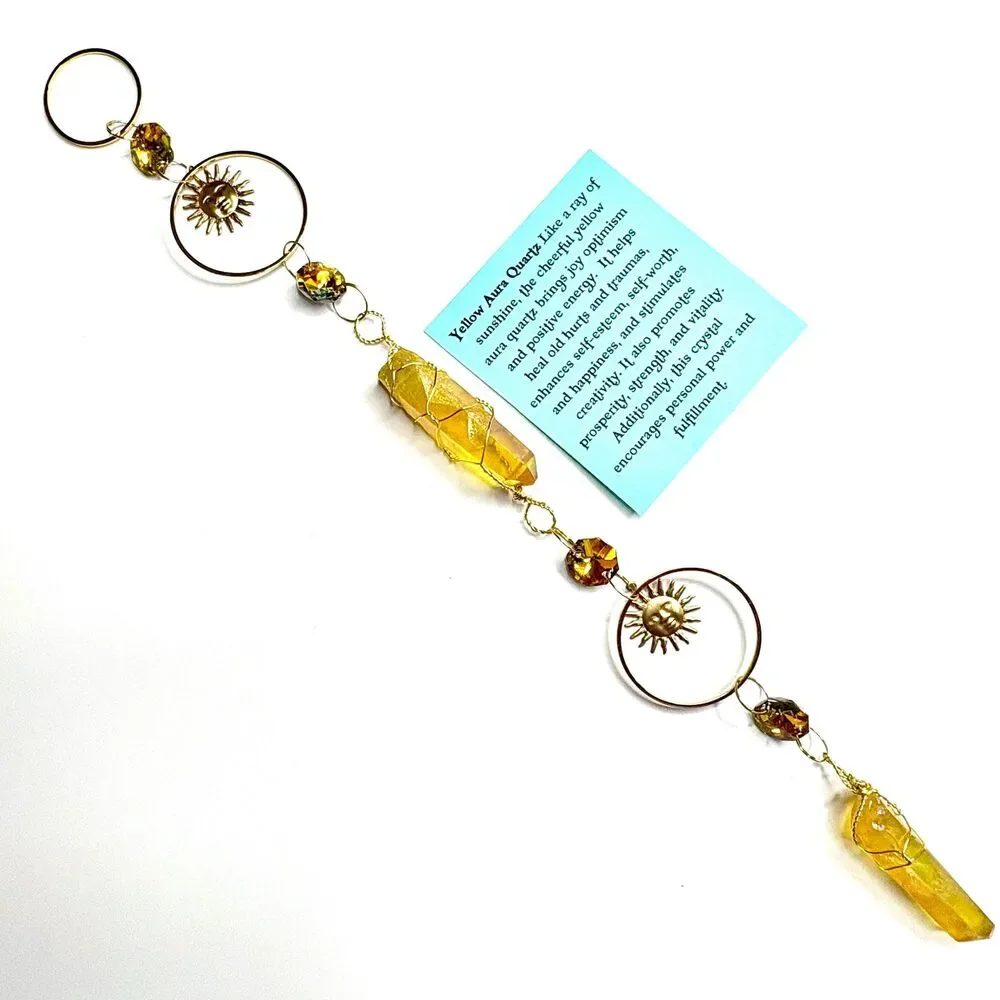 Handmade yellow aura