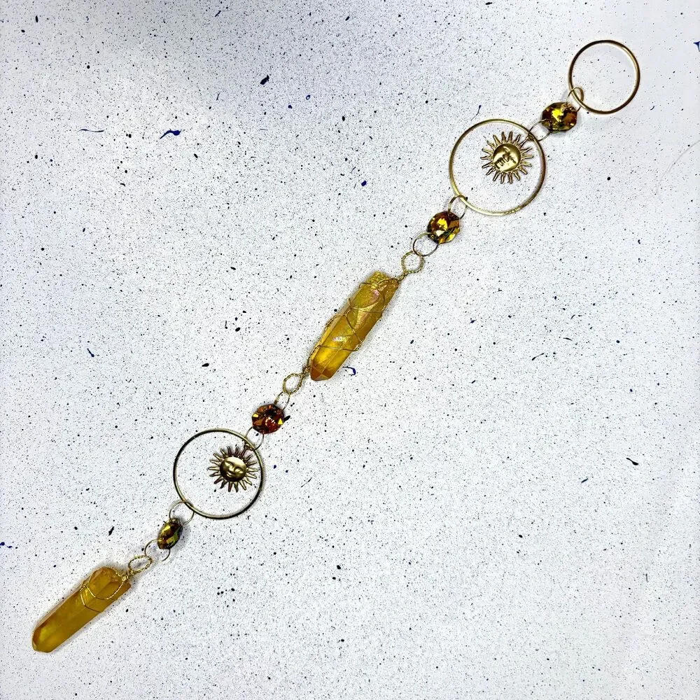Handmade yellow aura