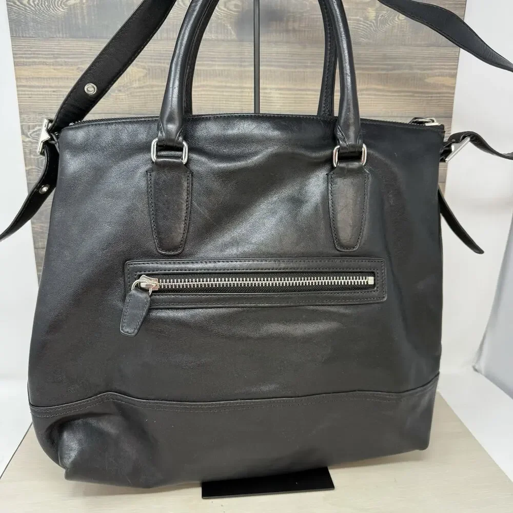 Coach Legacy Rory 19892 Black Leather Satchel Purse Shoulder Bag