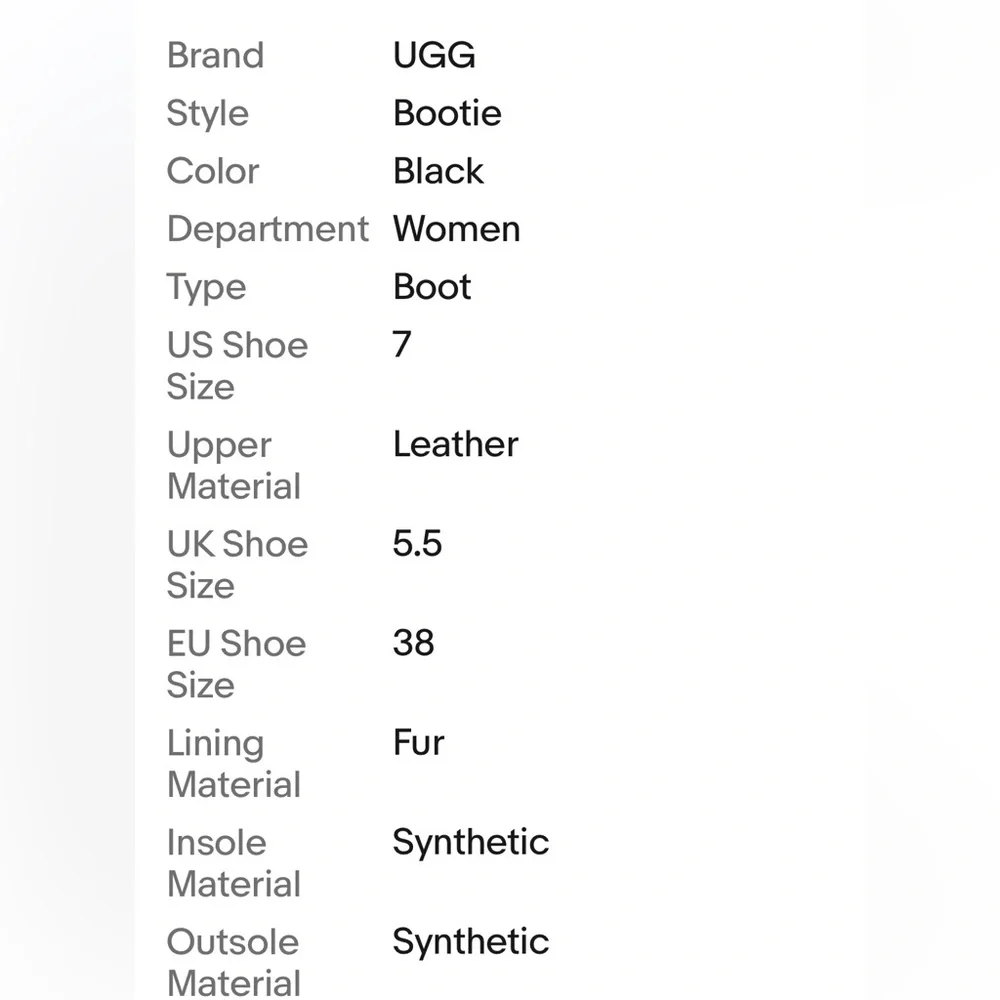 UGG great very
