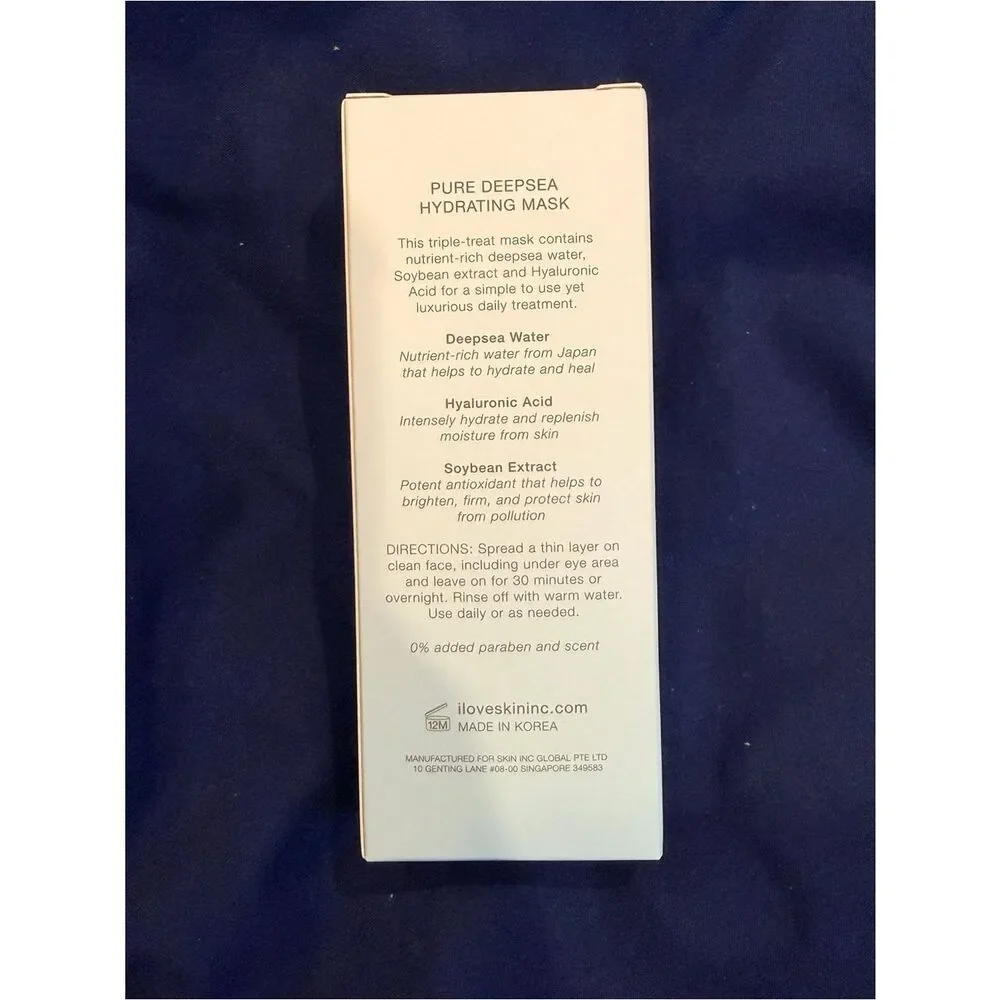 SkinInc Pure Deepsea Hydrating Mask — 1oz