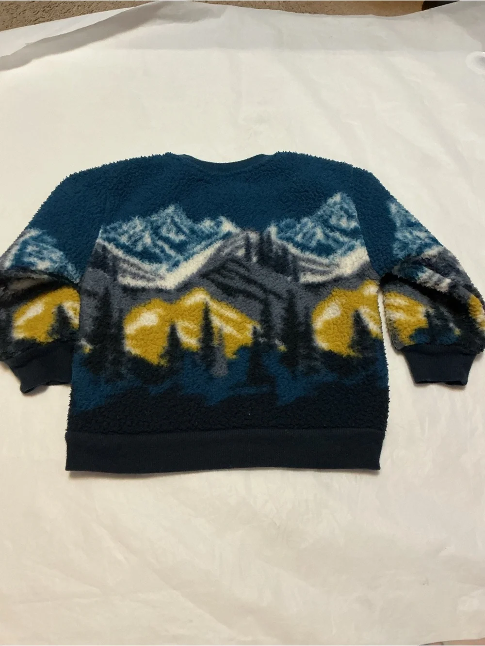Old Navy sherpa wash navy