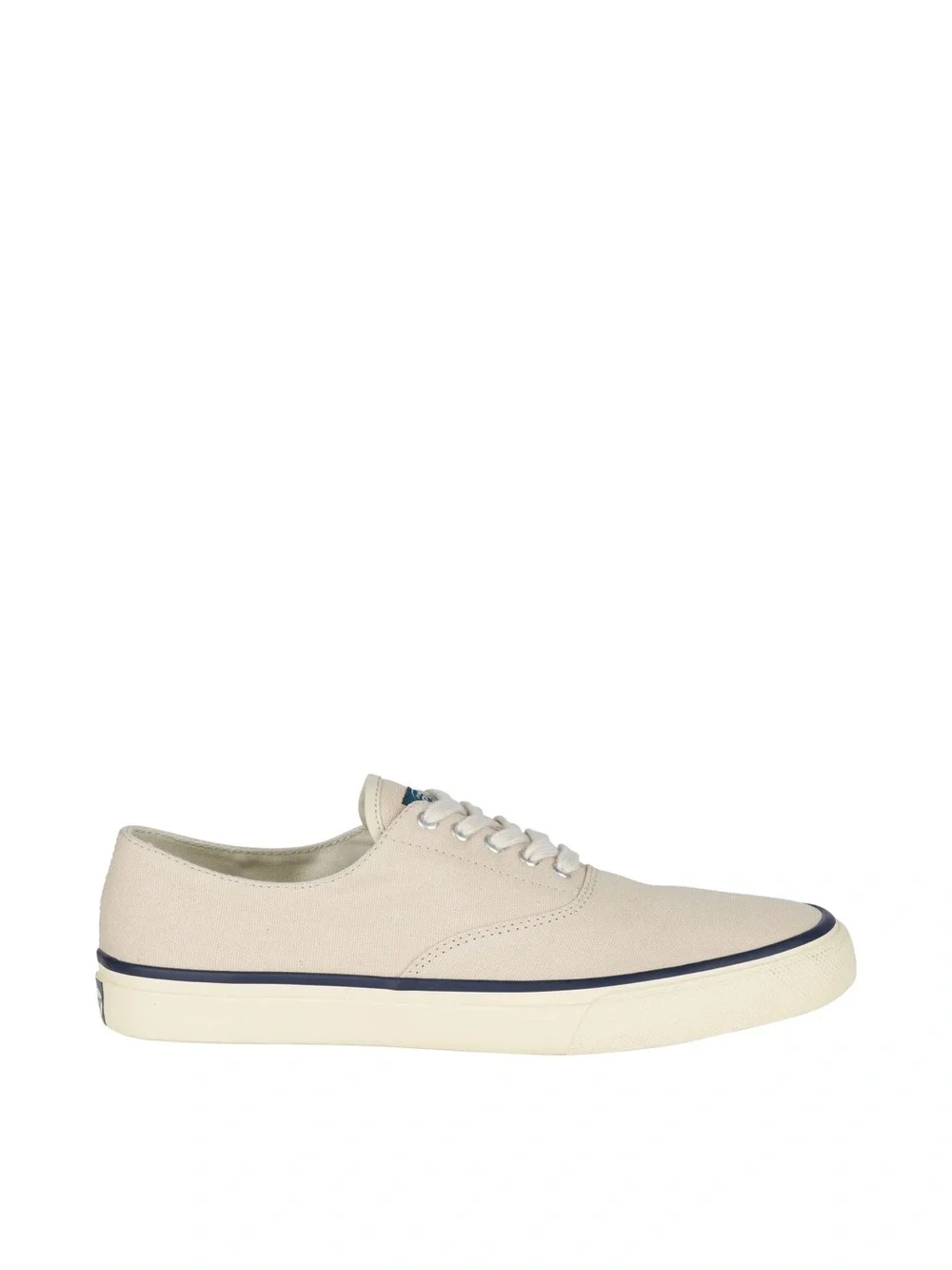 CVO Sneaker Vulcanized Sneaker, Flat Heel  Canvas Low-Top Sneakers in Beige