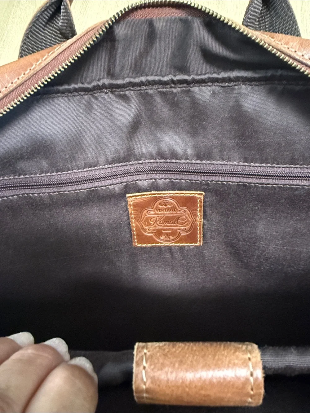 KomalS Passion Leather & Komalc classic brown