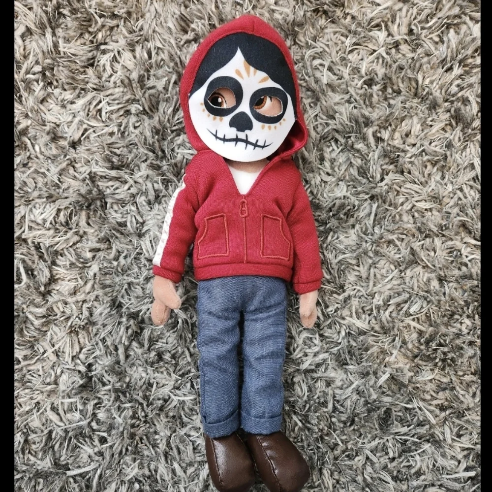 Disney World Parks Coco Boy Skeleton Plush Stuffed Doll
