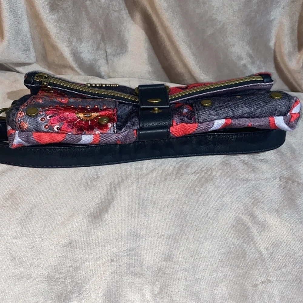 Desigual buckle crossbody description