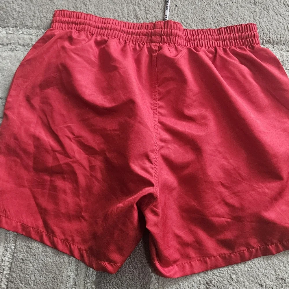 Paul & Shark Red Yachting Swim Trunks with Mesh Lining