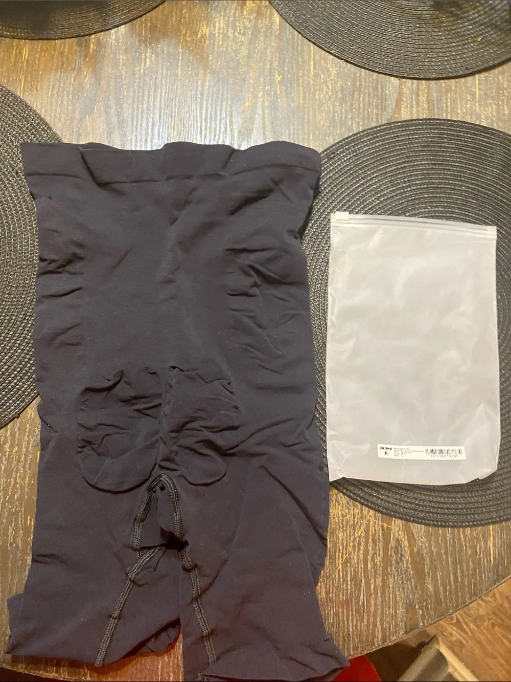 SKIMS simple helps fabric