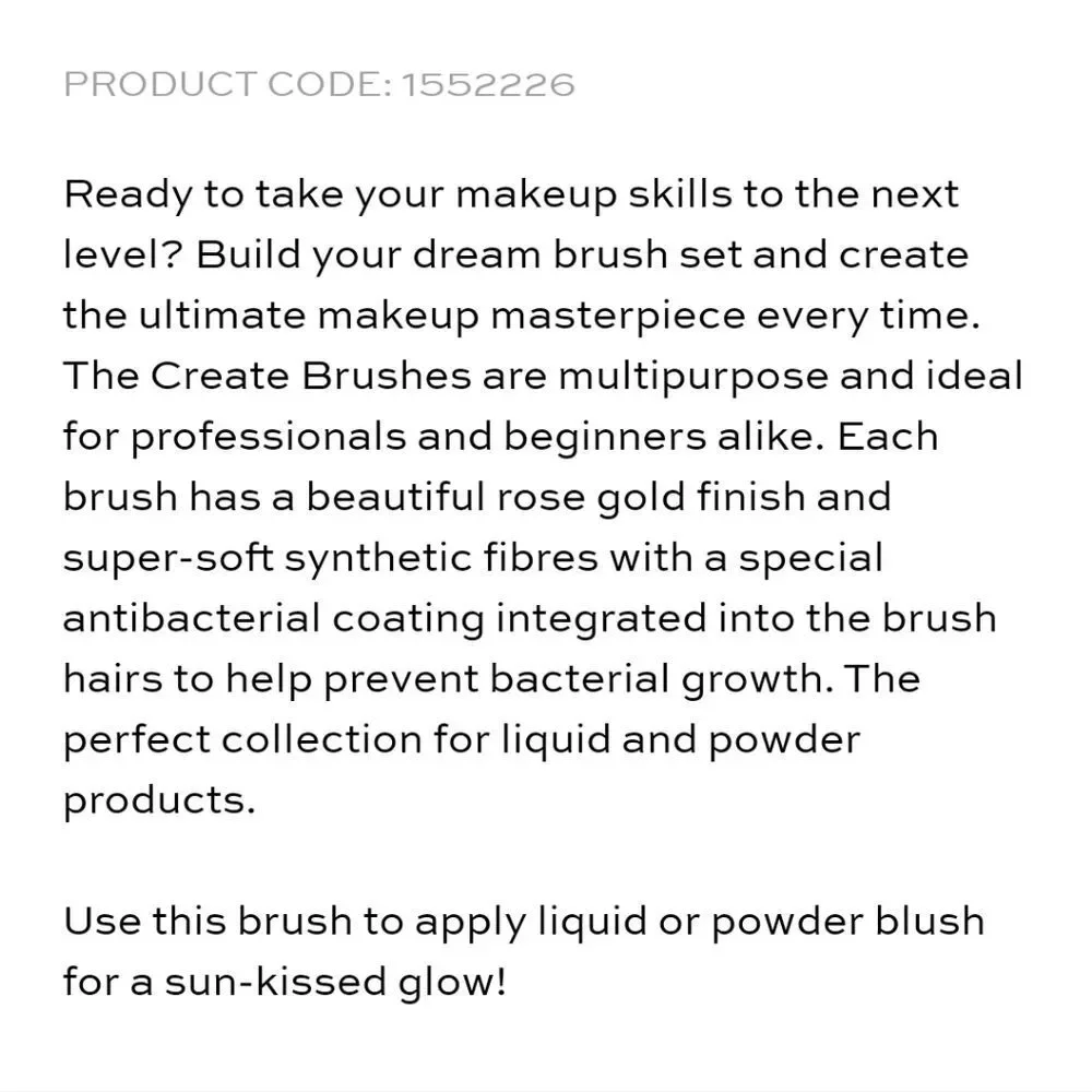 Makeup Revolution new specs