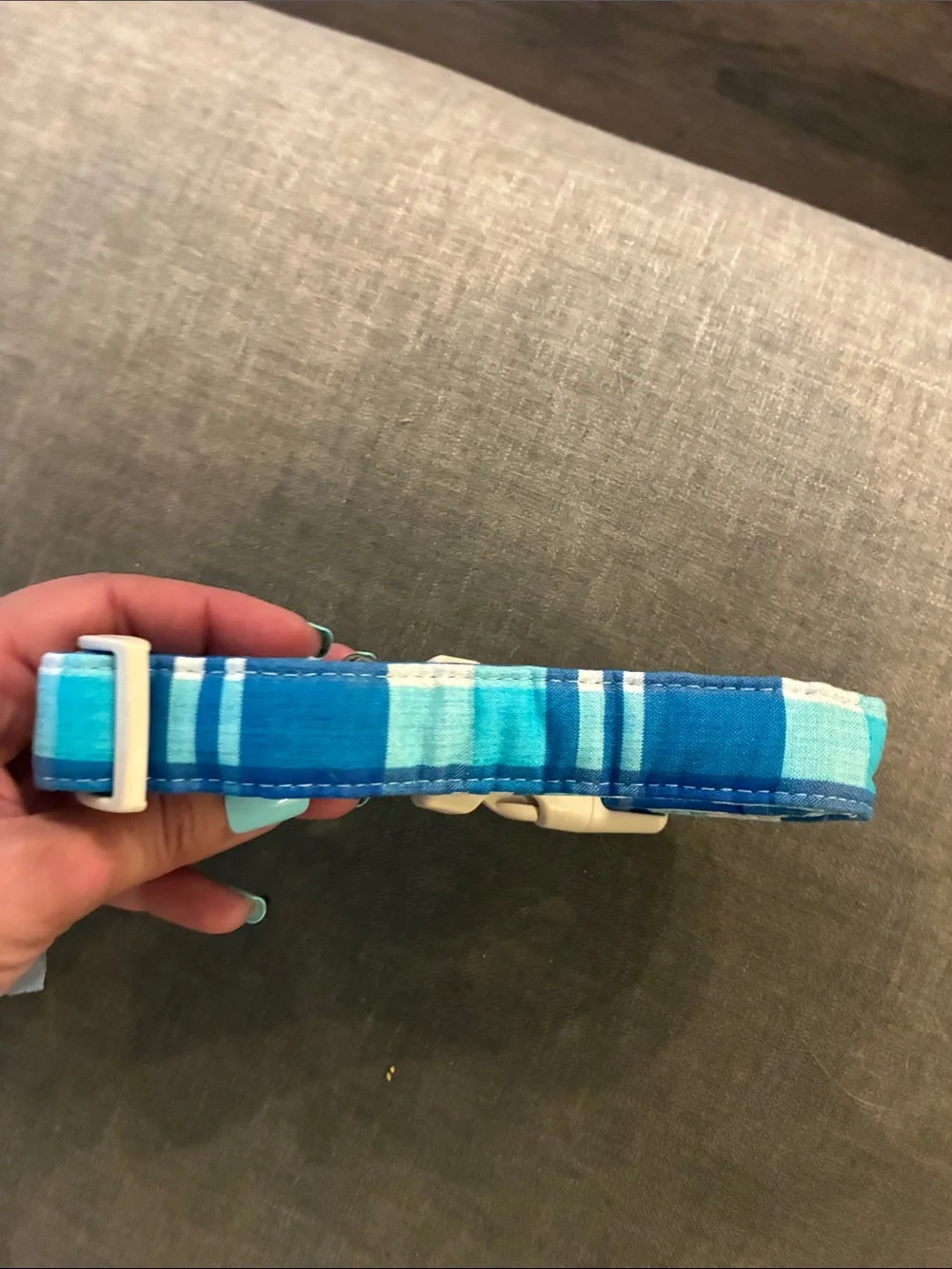 Dogwong blue plaid