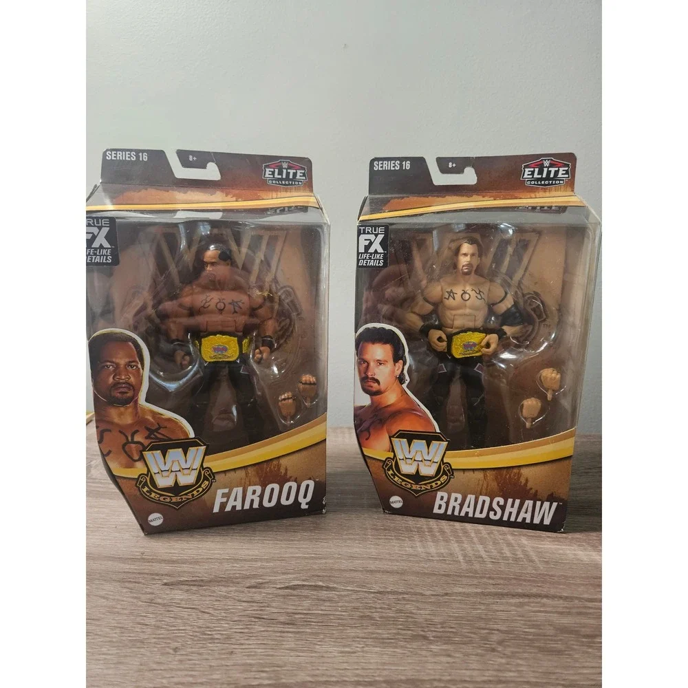 Mattel WWE Legends Series 16 Farooq Bradshaw Elite The Acolytes Figure Set NEW