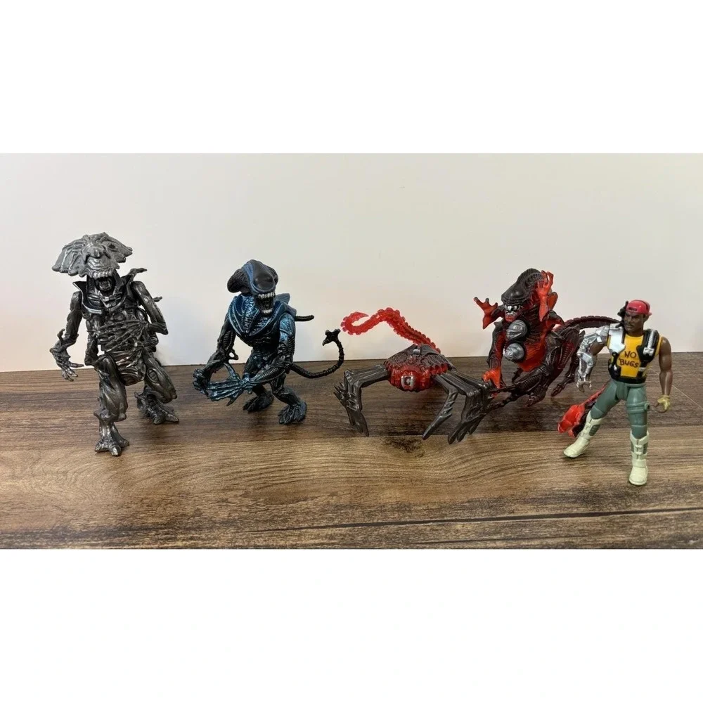 Kenner ALIENS Figure Lot Face Hugger Killer Crab Gorilla Queen Xenomorph Apone