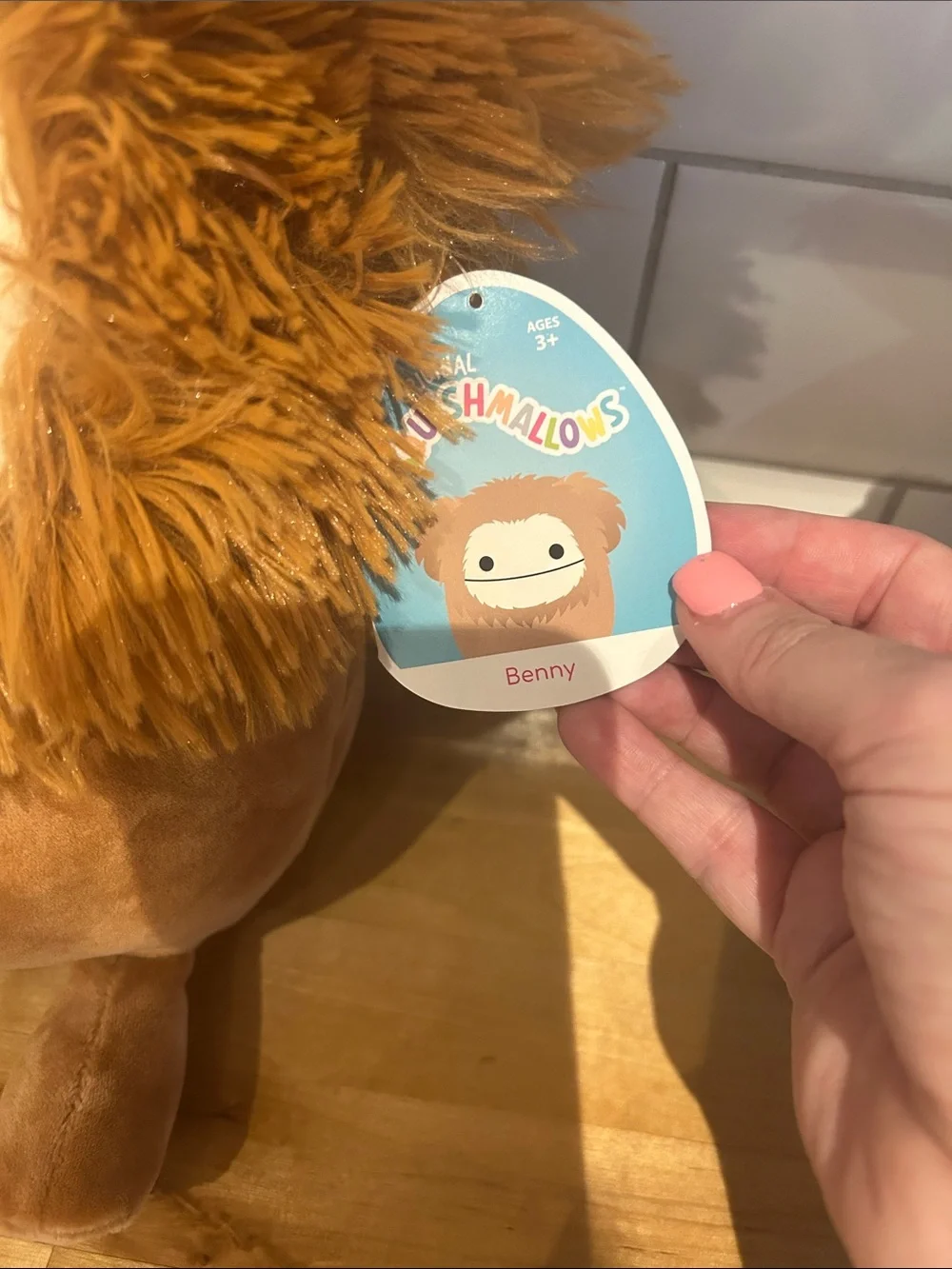 Squishmallows benny lion
