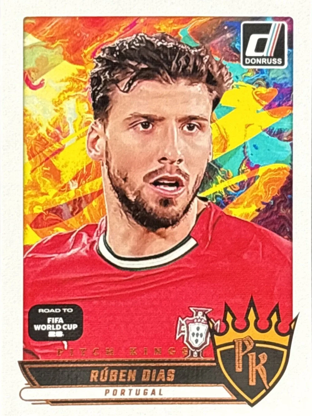 Panini Donruss World Cup Ruben Dias Soccer Trading Card