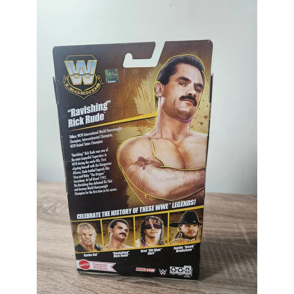 Mattel wwe legends