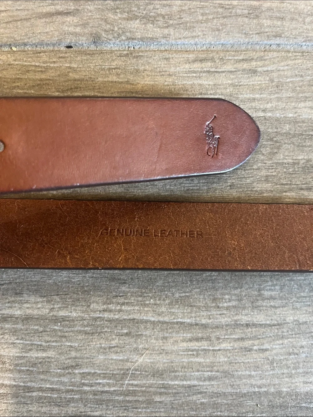 Polo Ralph Lauren classic leather