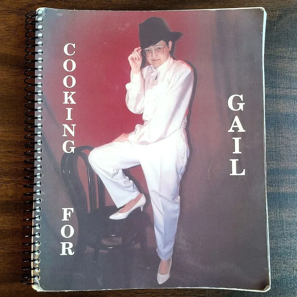 OOAK Community Fundraiser Vintage Spiral Bound Cookbook 