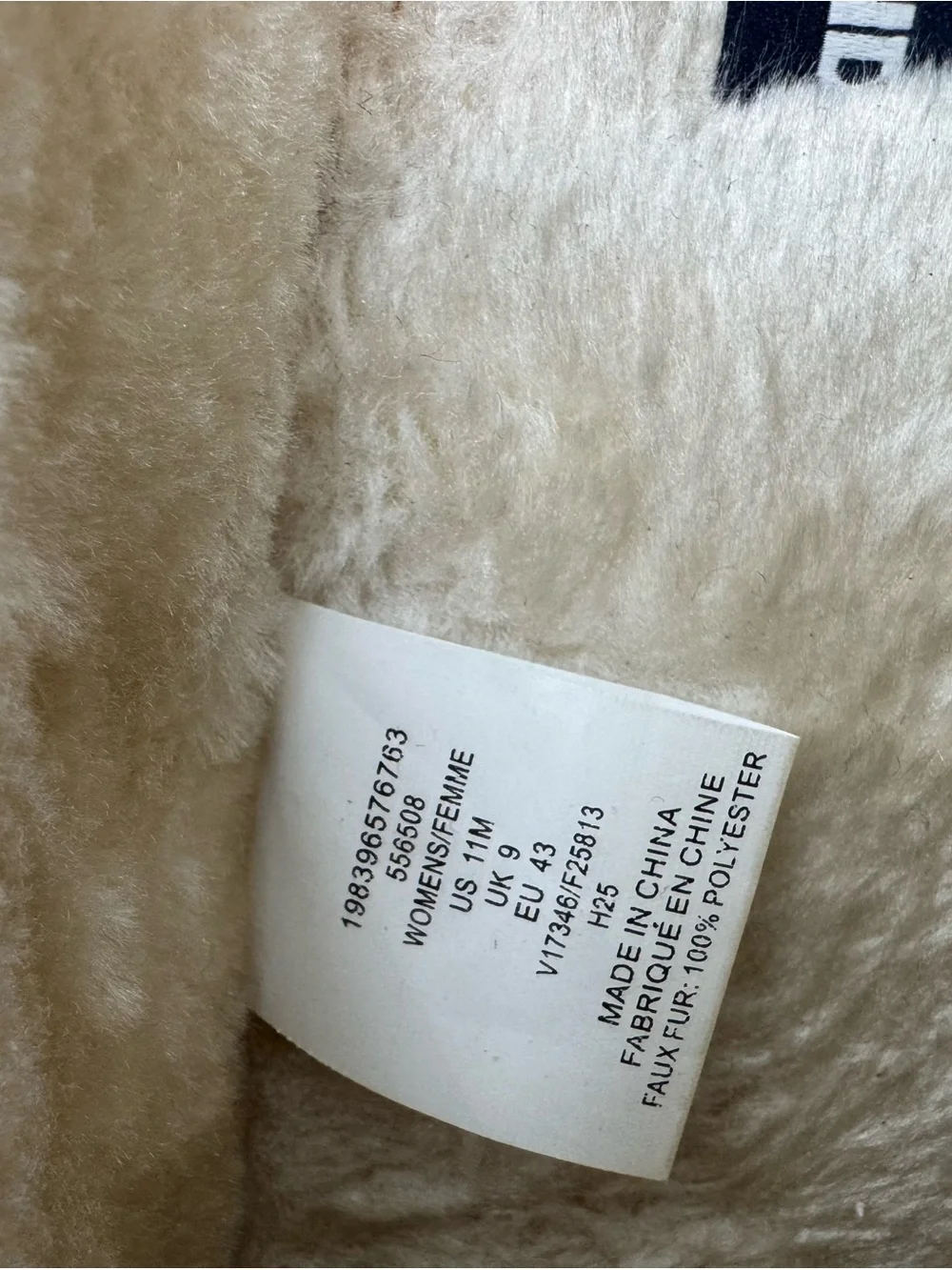Lands End cushioned opening suede