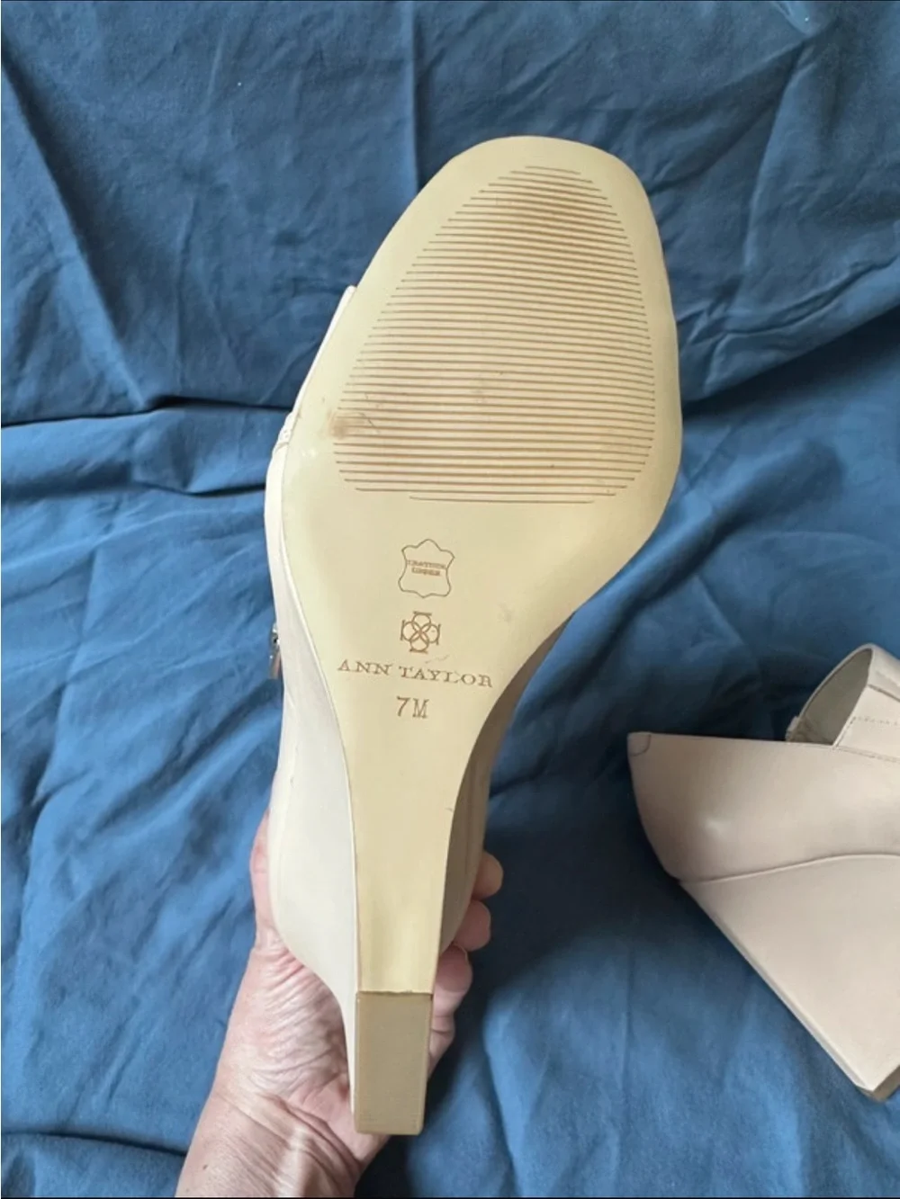 Ann Taylor neutral nude