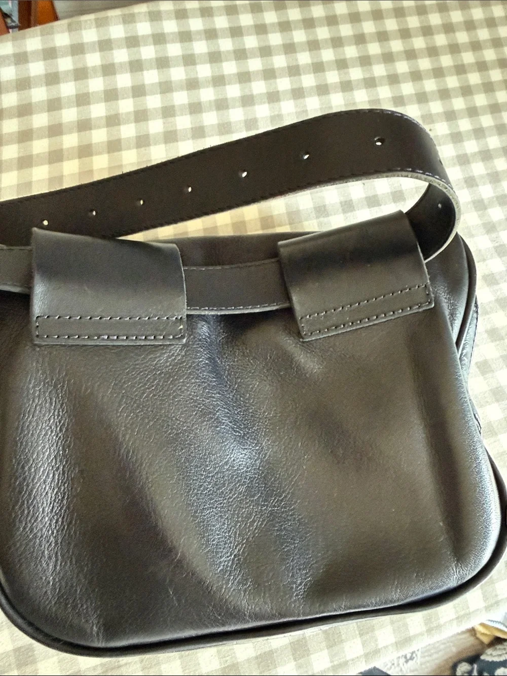 Clare V sleek black