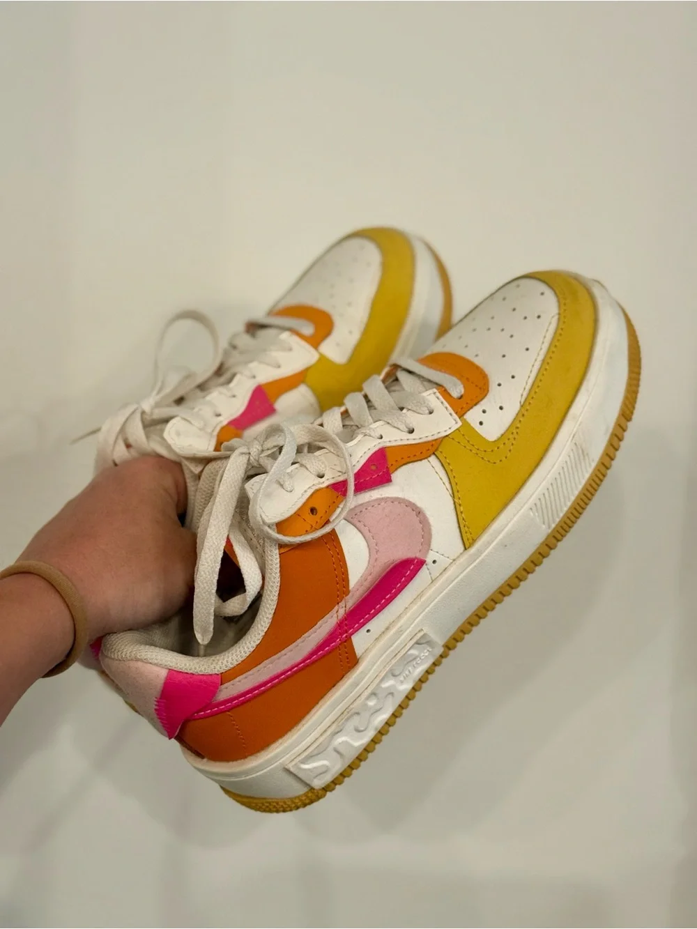 Nike colorful detail overlays