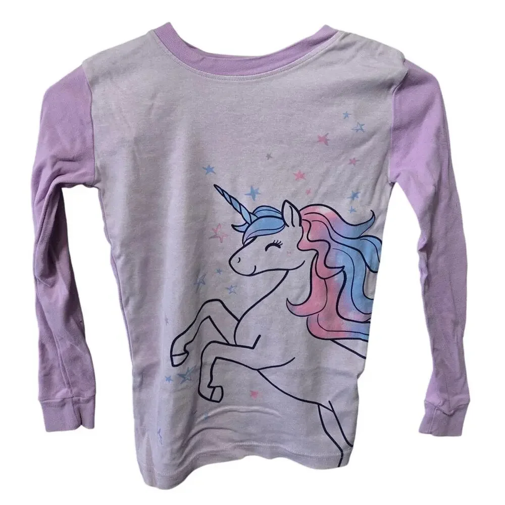 5/$15 Purple Unicorn Pajamas - Kirkland Signature - 10
