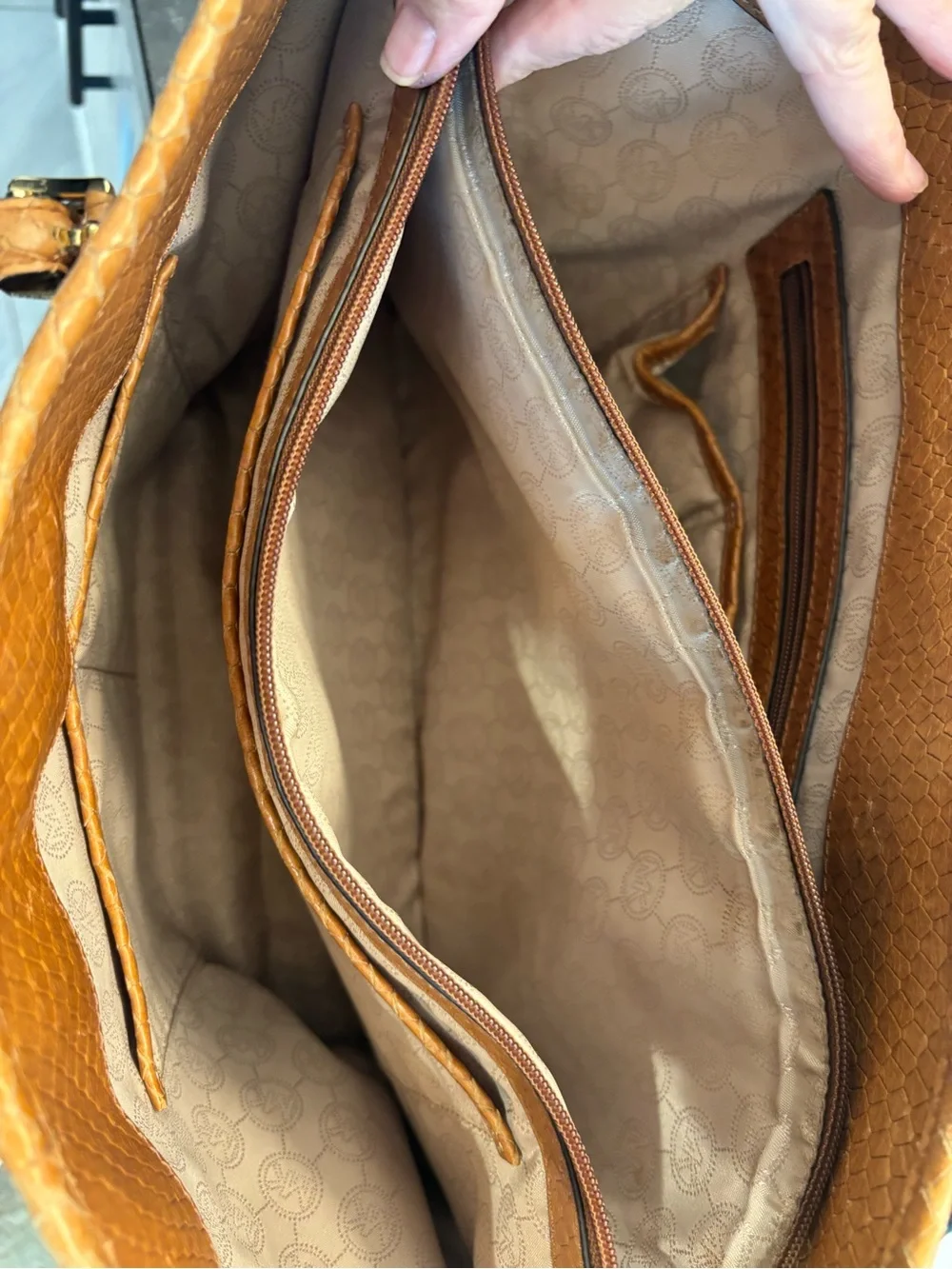 Michael Kors structured tote