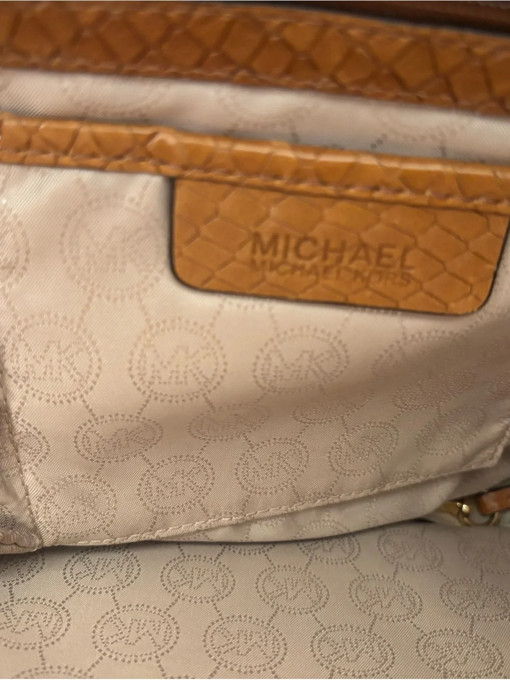 Michael Kors structured tote
